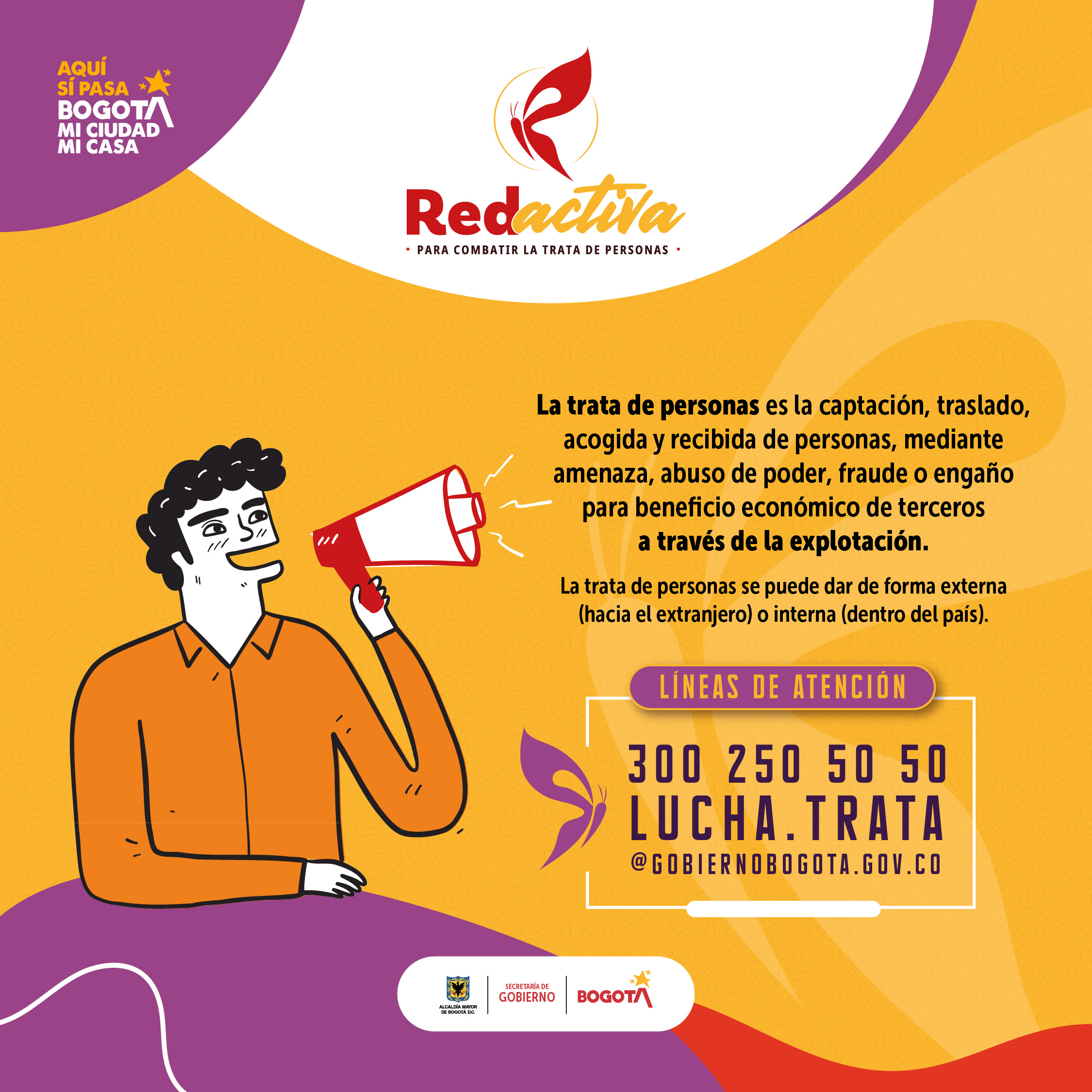 Red Activa - para combatir la trata de personas