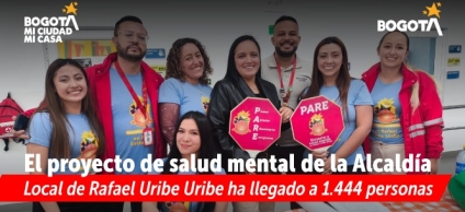 Proyecto de salud mental en Rafael Uribe Uribe
