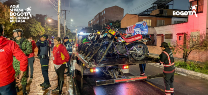Operativo en Milenta dejó 22 comparendos y 14 motocicletas inmovilizadas por invasión del espacio público