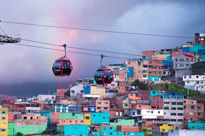Foto panoramica del Transmicable