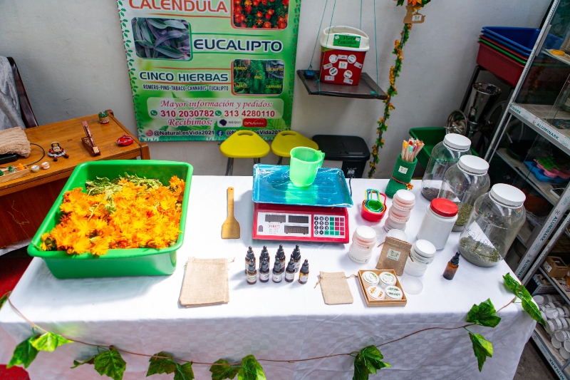 Foto de la elaboración de productos