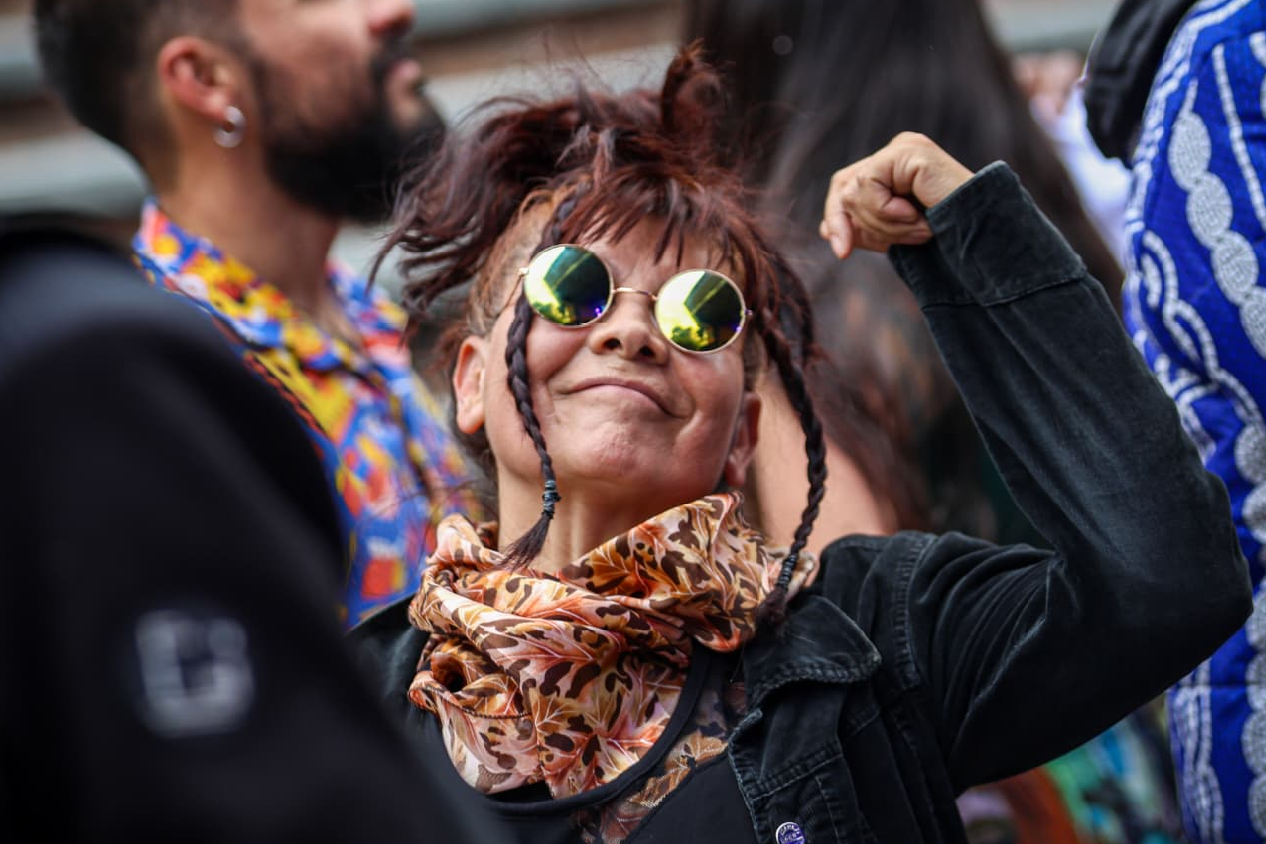Foto de una mujer joven palenquera