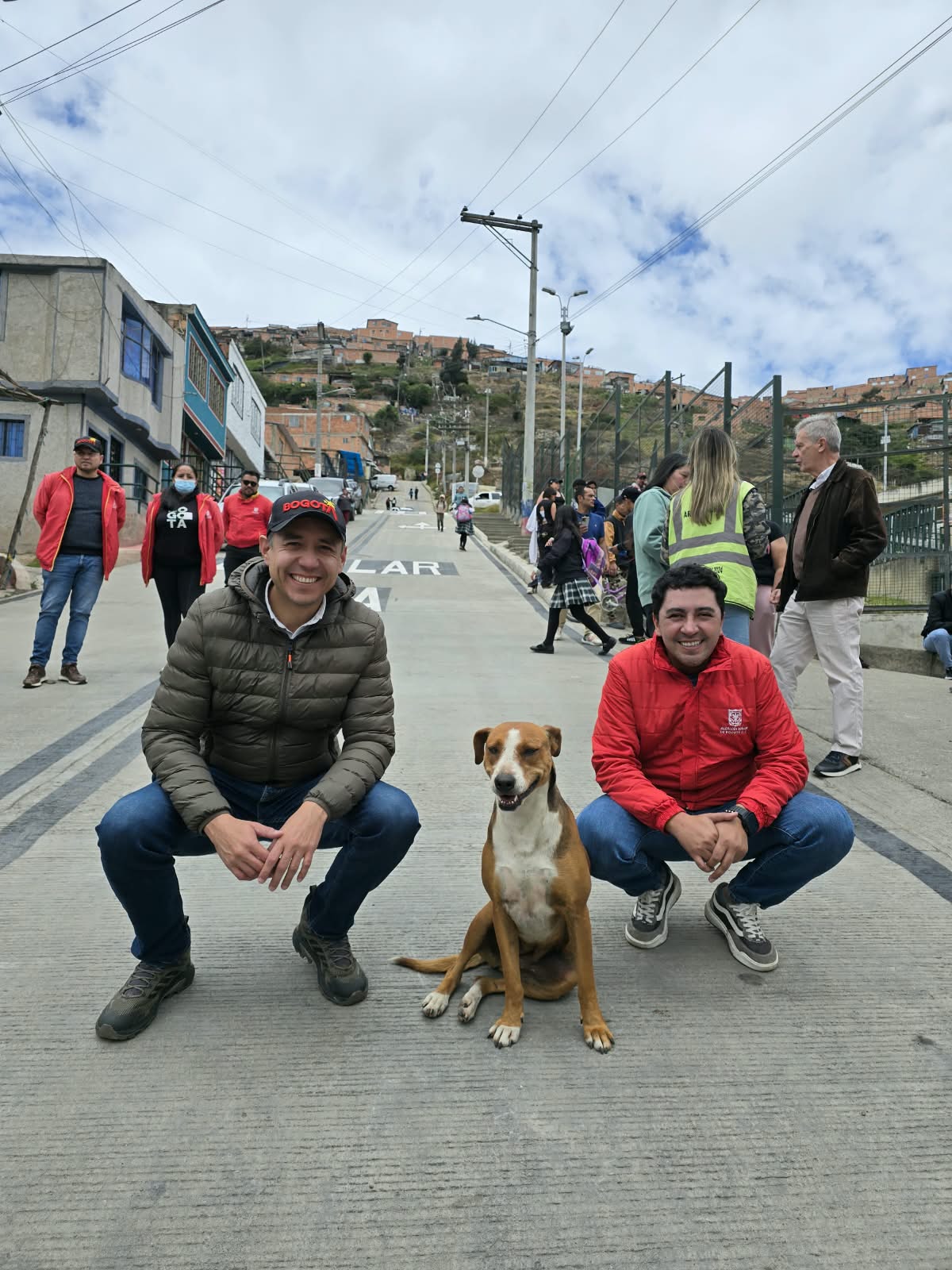 Vía barrio Arabia