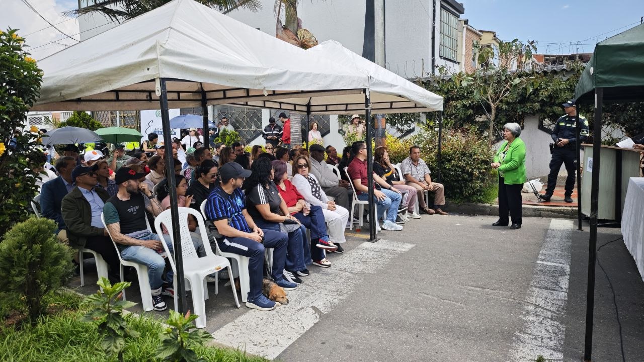 Inauguración Zona Segura. Inaugurada nueva zona segura en el barrio Milenta