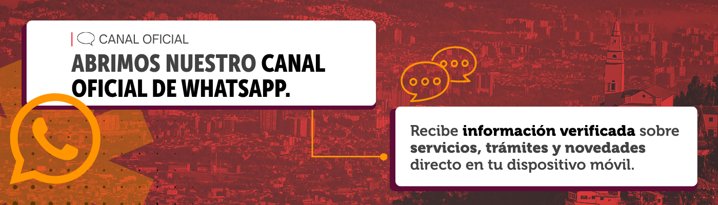 Pieza de difusión: Abrimos nuestro canal oficial de whatsapp - Recibe información verificada sobre servicios, trámites y novedades directo en tu dispositivo móvil