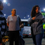 Fotografía de la megatoma nocturna en El Tunal por parte de la alcaldesa local de Tunjuelito.