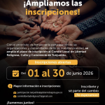 Amplían inscripciones al Comité de Libertad Religiosa en Tunjuelito