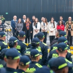 Bogotá recibe 794 nuevos policías 