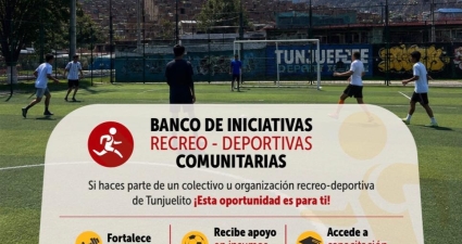 ¡TUNJUELITO  SE ACTIVA CON EL DEPORTE!
