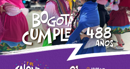 Bogotá cumple 488 años y el talento local lo celebra