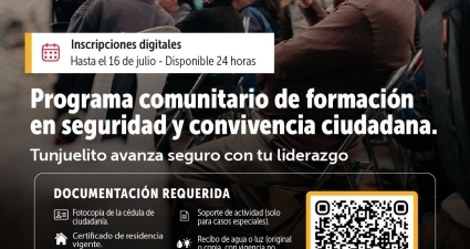 Programa comunitario de formación en seguridad y convivencia ciudadana