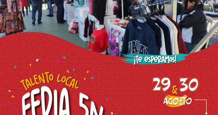 Feria 5N Conecta el 29 y 30 de agosto en el Corredor 5 de Noviembre