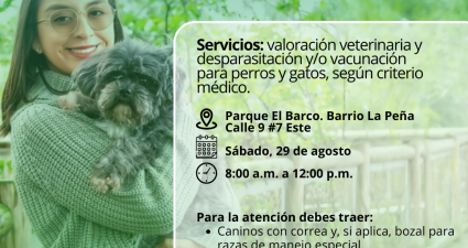Jornada Médico Veterinaria Gratuita