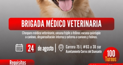 Brigada médico veterinaria