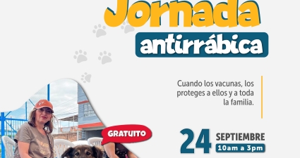Jornada antirrábica gratuita para proteger a perros, gatos y sus familias