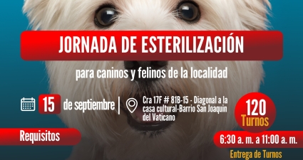 Jornada de esterilización