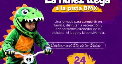 La niñez llega a la pista BMX: una jornada para compartir en familia