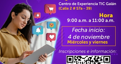 Cursos cortos presenciales – Marketing digital