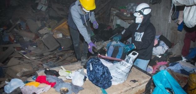 Operación Espacio Público en bajo puente calle 170