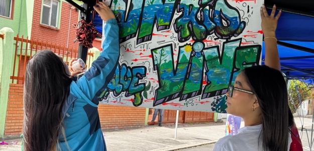 Arte, cultura y participación transforman los entornos escolares de Antonio Nariño