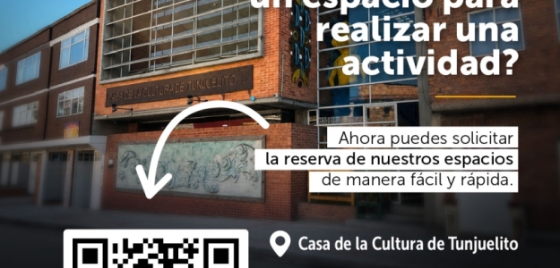 La Casa de la Cultura de Tunjuelito facilita el acceso a sus espacios con nuevo formulario de reservas