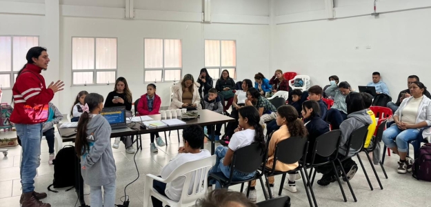 Niños y niñas fortalecen participación en Los Mártires
