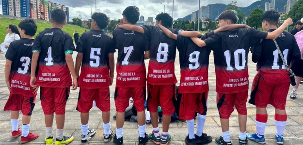 El deporte une a la juventud de Los Mártires