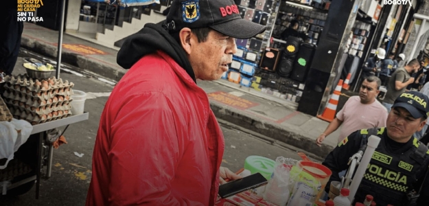  Los Mártires fortalece la movilidad peatonal
