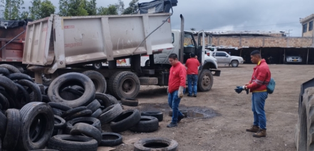 Llantatón en Usme
