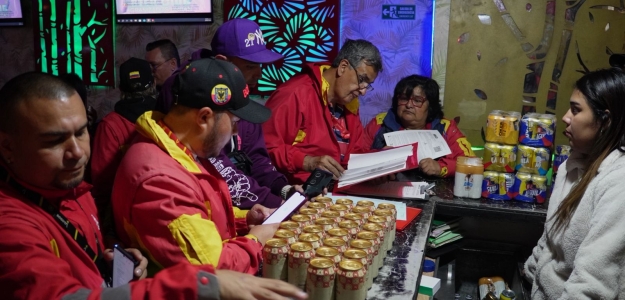 Operativo de bares en la 99