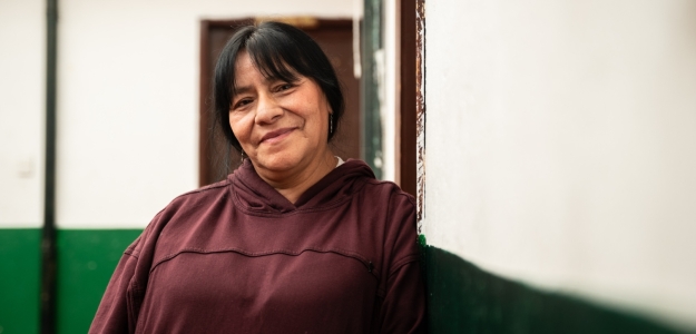 Paulina Majín. coordinadora Casa del Pensamiento Indígena