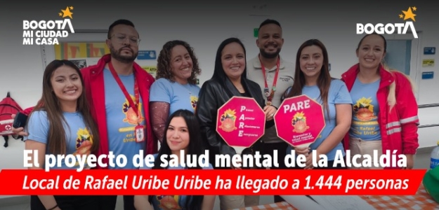 Proyecto de salud mental en Rafael Uribe Uribe