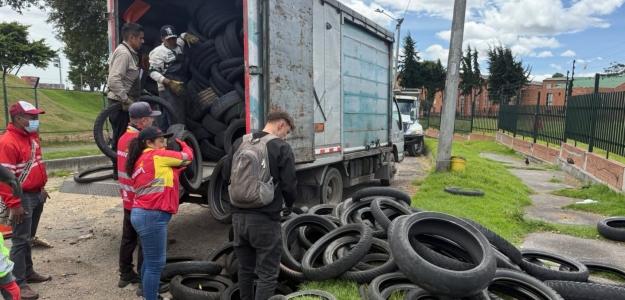 444 llantas menos contaminando nuestras calles. En San Cristóbal seguimos recuperando espacios y construyendo una localidad más limpia.