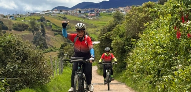 En Usme el paisaje y el deporte se unieron en la Travesía por los paisajes de la localidad