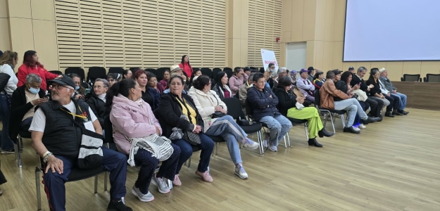Celebración adulto mayor en Usme