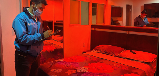 Secretaria Distrital de Salud de Bogotá realizando controles a establecimiento