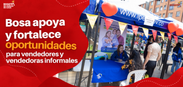 Bosa apoya y fortalece oportunidades para vendedores y vendedoras 