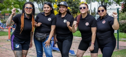 Mujeres barristas de San Cristóbal