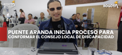 Puente Aranda inicia proceso para conformar el Consejo Local de Discapacidad