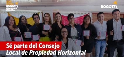 Consejeros locales de Rafael Uribe Uribe junto a la alcaldesa local, Diana Carolina Sánchez