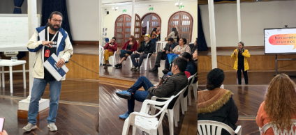 La primera edición se llevó a cabo en las instalaciones de la Alcaldía Local, donde los asistentes participaron en la charla “Emprender sin miedo: los retos de emprender y cómo superarlos”