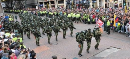 El desfile del 20 de julio llega por primera vez al suroccidente de Bogotá