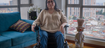 Diana Palma, coordnadora de la Secretaría Técnica de Discapacidad