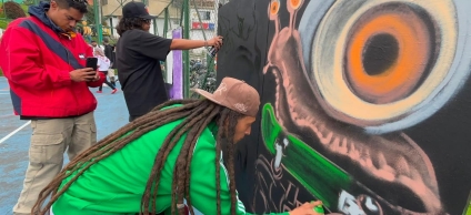 El Parque Bermúdez, en el barrio Los Laches, fue el escenario de la cuarta edición de Circuitos Artísticos al Parque