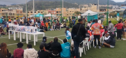 Encuentro recreo -deportivo comunidad Afro en la UPZ Alfonso López