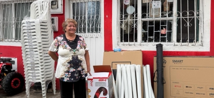 Entrega de insumos y ayudas de fortalecimientos en Usme
