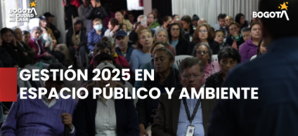 Comunidad conoció los resultados de la gestión 2025 en espacio público y ambiente