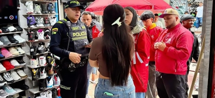 Contundente intervención en Los Mártires