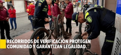 Operativo conjunto en Los Mártires detecta irregularidades y protege menores