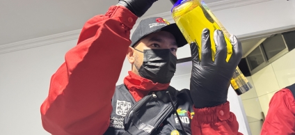 Operativo de Inspección, Vigilancia y Control (IVC) en el barrio Santa Fe, localidad de Los Mártires